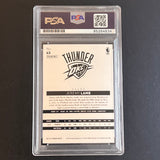 2013-14 Panini NBA Hoops #43 Jeremy Lamb Signed Card AUTO PSA/DNA Slabbed  Thunder