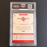 2012-13 Panini NBA Hoops #47 Luis Scola Signed Card AUTO PSA/DNA Slabbed Rockets