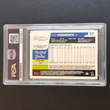 2006-2007 Topps Baseball #81 Kyle Farnsworth Signed Card PSA/DNA Slabbed AUTO Yankees