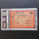 1983-84 Topps #224 Joe Ferguson Signed Card AUTO PSA/DNA Bills