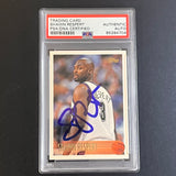 1996-97 Topps #73 Shawn Respert Signed Card AUTO PSA/DNA Slabbed Bucks