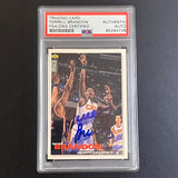 1995-96 Upper Deck #257 Terrell Brandon Signed Card AUTO PSA Slabbed Cavaliers