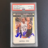 2012-13 Panini NBA Hoops #220 Gary Neal Signed Card AUTO PSA/DNA Slabbed Spurs