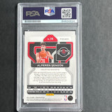 2021-22 Panini Prizm Red Ice #318 Alperen Sengun Auto Grade 10 PSA Slabbed RC Rockets