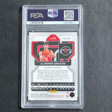2021-22 Panini Prizm Green #318 Alperen Sengun Auto 10 Card 10 PSA Slabbed RC Rockets
