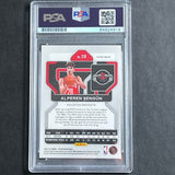 2021-22 Panini Prizm Red White Blue #318 Alperen Sengun Auto Grade 10 PSA Slabbed RC Rockets