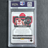 2021-22 Panini Prizm NBA 75th #306 Jalen Green Auto Grade 10 PSA Slabbed RC Rockets