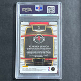 2021-22 Panini Select Blue Shimmer #19 Alperen Sengun Auto Grade 10 PSA Slabbed RC