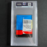 1985 Topps Rocky IV Signed Pack Dolph Lundgren PSA Ivan Drago