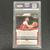 2020-21 Panini Prizm #91 Jusuf Nurkic Signed AUTO PSA Slabbed Trail Blazers