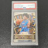 2022-2023 Panini Select Future #20 Jalen Williams Signed Card PSA AUTO Slabbed Thunder RC