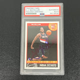 2013-14 NBA Hoop #270 C.J. McCollum Signed Rookie Card AUTO PSA Slabbed RC Blazers