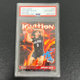 2023-24 Panini NBA Hoops Ignition #26 Anthony Black Signed Card AUTO PSA Slabbed RC Magic