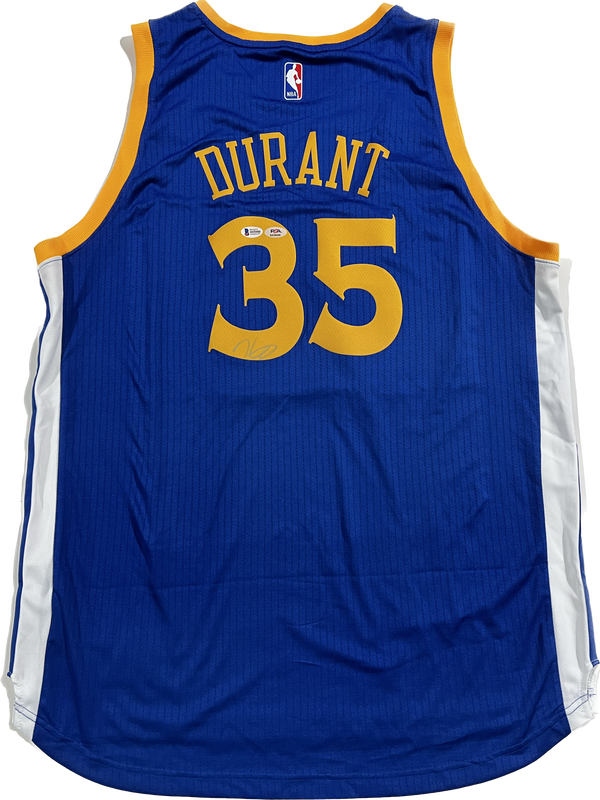 Kevin Durant signed jersey PSA/BAS Beckett Golden State Warriors Autographed