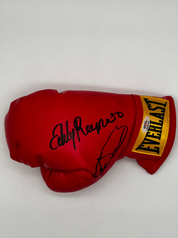 Canelo Alvarez and Eddie Reynoso Signed Boxing Glove PSA/DNA