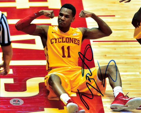 MONTE MORRIS signed 8x10  photo PSA/DNA Iowa State Cyclones Autographed