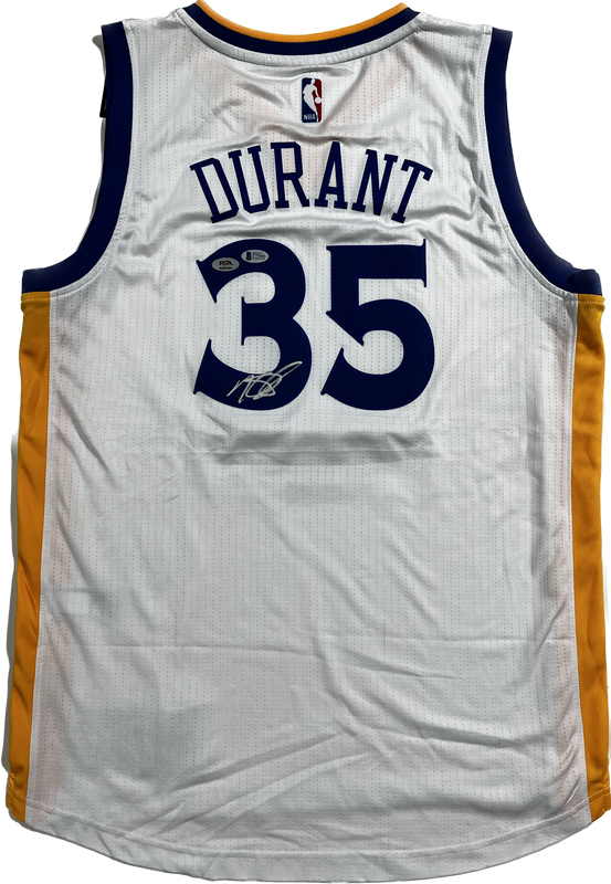 Kevin Durant signed jersey PSA/BAS Beckett Golden State Warriors Autographed