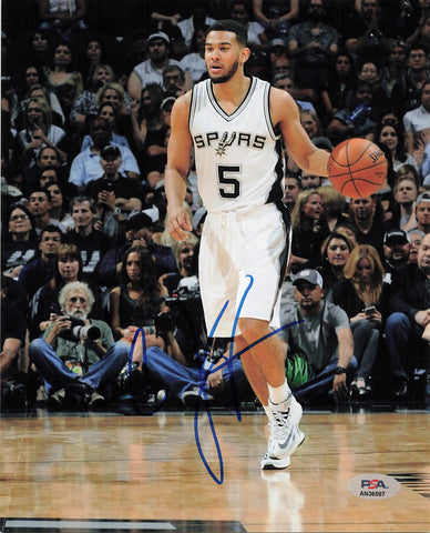 Corey Joseph signed 8x10 photo PSA/DNA San Antonio Spurs Autographed