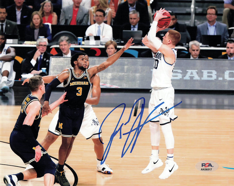 DONTE DiVINCENZO signed 8X10 photo PSA/DNA Villanova Wildcats Autographed
