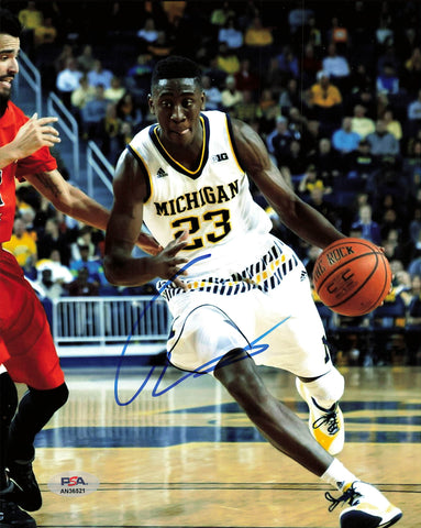 Caris LeVert Signed 8x10 Photo PSA/DNA Michigan Wolverines Autographed