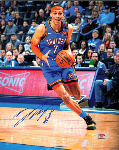 DARIUS BAZLEY signed 8x10 photo PSA/DNA Oklahoma City Thunder Autographed