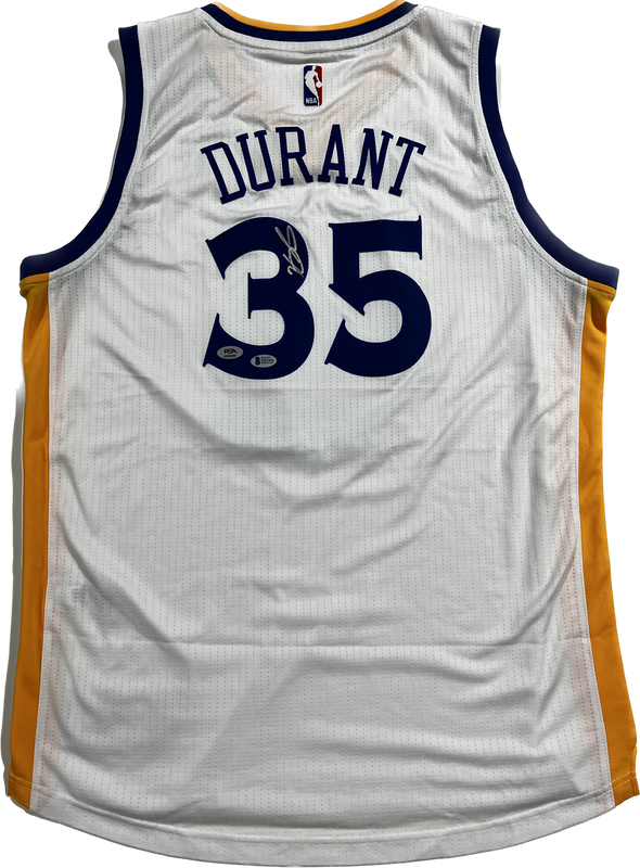 Kevin Durant signed jersey PSA/BAS Beckett Golden State Warriors Autographed