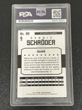 2015-16 NBA Hoops #89 Dennis Schroder Signed Card PSA AUTO Slabbed Hawks