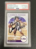 2021 Panini Chronicles #65 Cameron Thomas Signed Card PSA/DNA