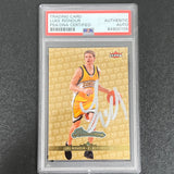 2006-07 Fleer #150 Luke Ridnour Signed Card AUTO PSA Slabbed Sonics