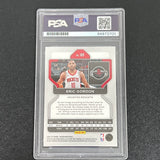 2021-22 Panini Prizm #169 Eric Gordon Signed Card AUTO PSA Slabbed Rockets