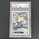 2012-13 Topps #311 John Danks Signed Card PSA Slabbed AUTO White Sox