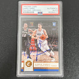 2016-17 Panini #135 Dario Saric Signed Card AUTO PSA Slabbed RC 76ers