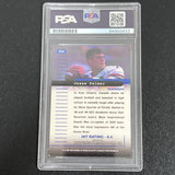 2001 HIT #R34 Jesse Palmer Signed Card PSA Slabbed AUTO Montreal Alouettes