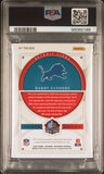 2022 National Treasures Treasures of the Hall Relics TRS/HL RLC-HOLO Silver #BSA Barry Sanders Signed Card AUTO 10 Slabbed Lions