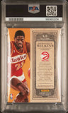 2014 Panini Gold Standard Black Gold Threads #33 Dominique Wilkins Signed Card AUTO 10 PSA Slabbed Hawks