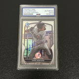 2023 Topps Chrome #BDC-12 Hans Montero Signed Card AUTO PSA Slabbed New York Yankees