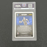 2020-21 Panini #TC-DPW Dwight Powell Card AUTO PSA Slabbed Mavericks