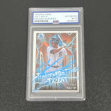 2023 Topps Chrome #TT-11 Colt Keith Signed Card PSA Slabbed Tigers