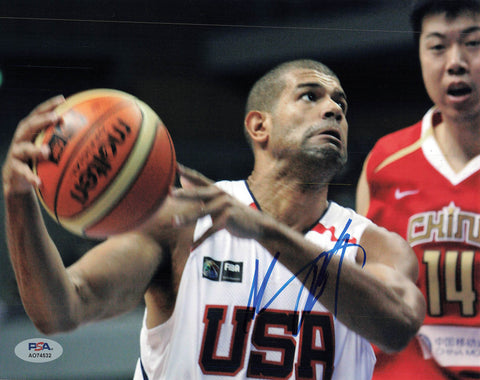 Shane Battier signed 8x10 photo PSA/DNA Team USA Autographed