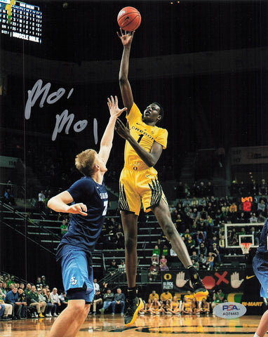 Bol Bol signed 8x10 photo PSA/DNA Oregon Ducks Autographed