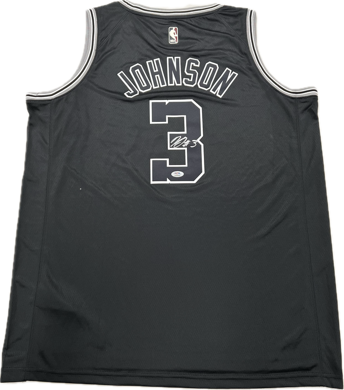 Keldon Johnson signed jersey PSA San Antonio Spurs Autographed
