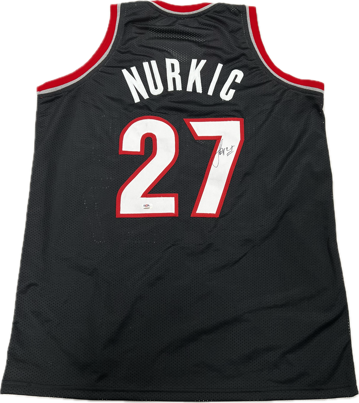 Jusuf Nurkic signed jersey PSA/DNA Portland Trail Blazers Autographed Black