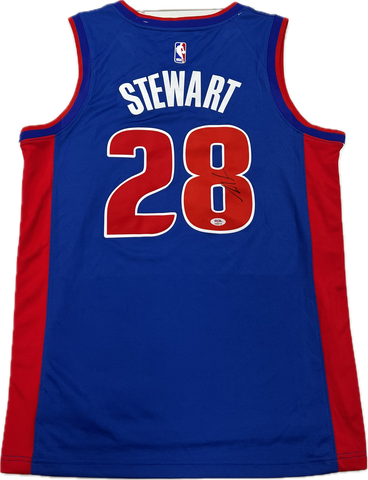 Isaiah Stewart signed jersey PSA/DNA Detroit Pistons Autographed