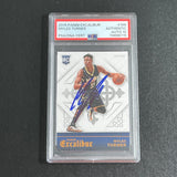 2015 Panini Excalibur #166 Myles Turner Signed Card AUTO 10 PSA Slabbed RC Pacers