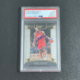 2018 Panini Select #93 Kawhi Leonard Signed Card PSA 9 Auto 8 Slabbed Raptors