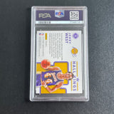 2017 Panini Donruss Optic Hall Kings Purple #12 JERRY WEST Signed Card GEM MT 10 Auto 10 PSA Slabbed Lakers