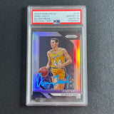 2018-19 Panini Prizm Silver #145 JERRY WEST Signed Card GEM MT 10 Auto 10 PSA Slabbed Lakers