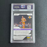 2018-19 Panini Prizm Silver #145 JERRY WEST Signed Card GEM MT 10 Auto 10 PSA Slabbed Lakers
