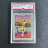 2006 Topps Turkey Red #244 JERRY WEST Signed Card GEM MT 10 Auto 10 PSA Slabbed Lakers