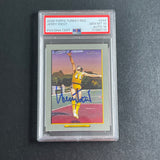 2006 Topps Turkey Red #244 JERRY WEST Signed Card GEM MT 10 Auto 10 PSA Slabbed Lakers